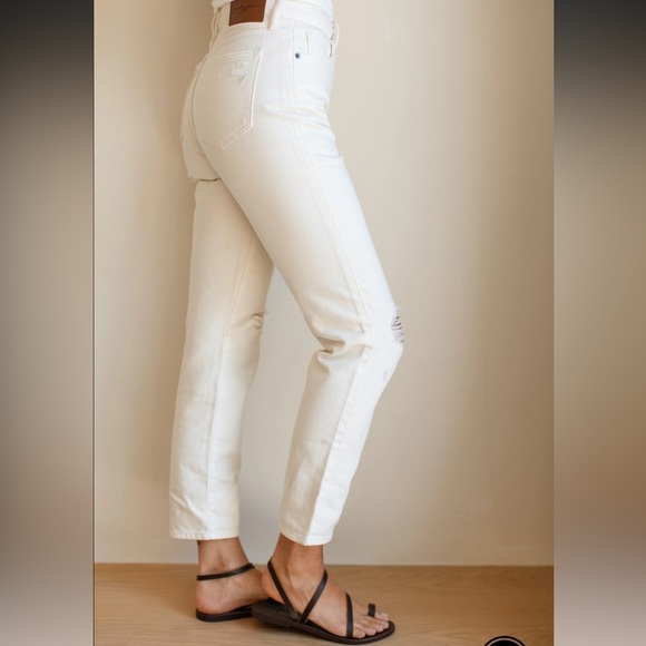 Carly Jean Topanga Boyfriend Jeans – Sea Salt, Size 5 (NWT) - Picture 2 of 7